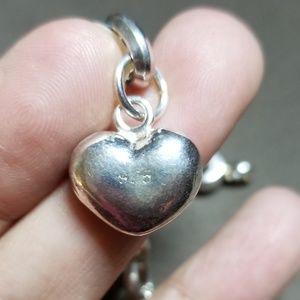 Jewelry - SILVER 925 BRACELET WITH HEART CHARM Jewelry - SILVER 925 BRACELET WITH HEART CHARM